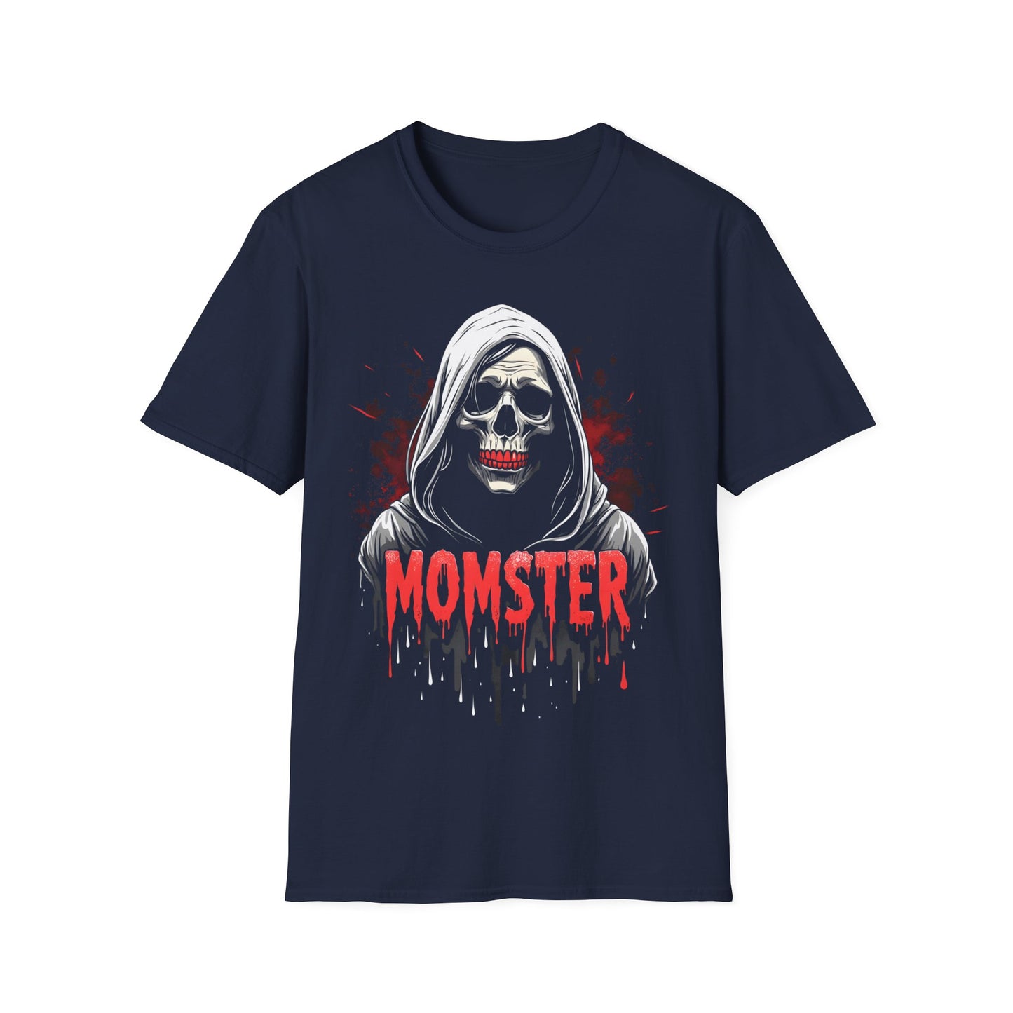 Horror Skull Reaper MOMSTER Graphic T-Shirts