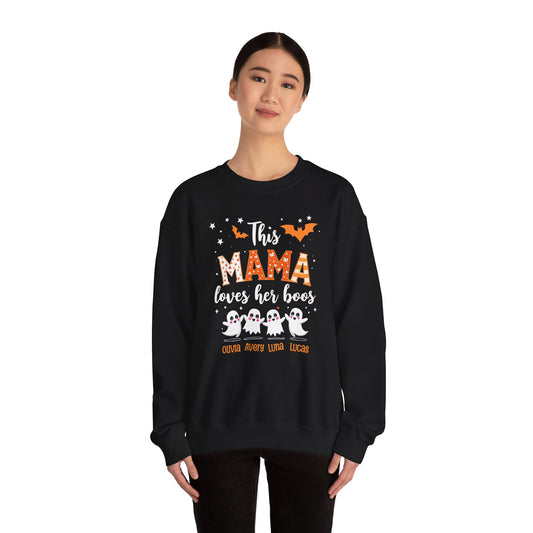 Personalized Halloween Hoodie with Four Ghosts