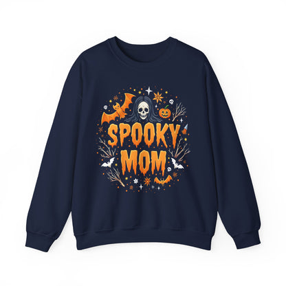 Spooky Mom Halloween Graphic Sweatshirt