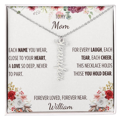 Personalized Multi-Name Necklace –  Love in Every Name