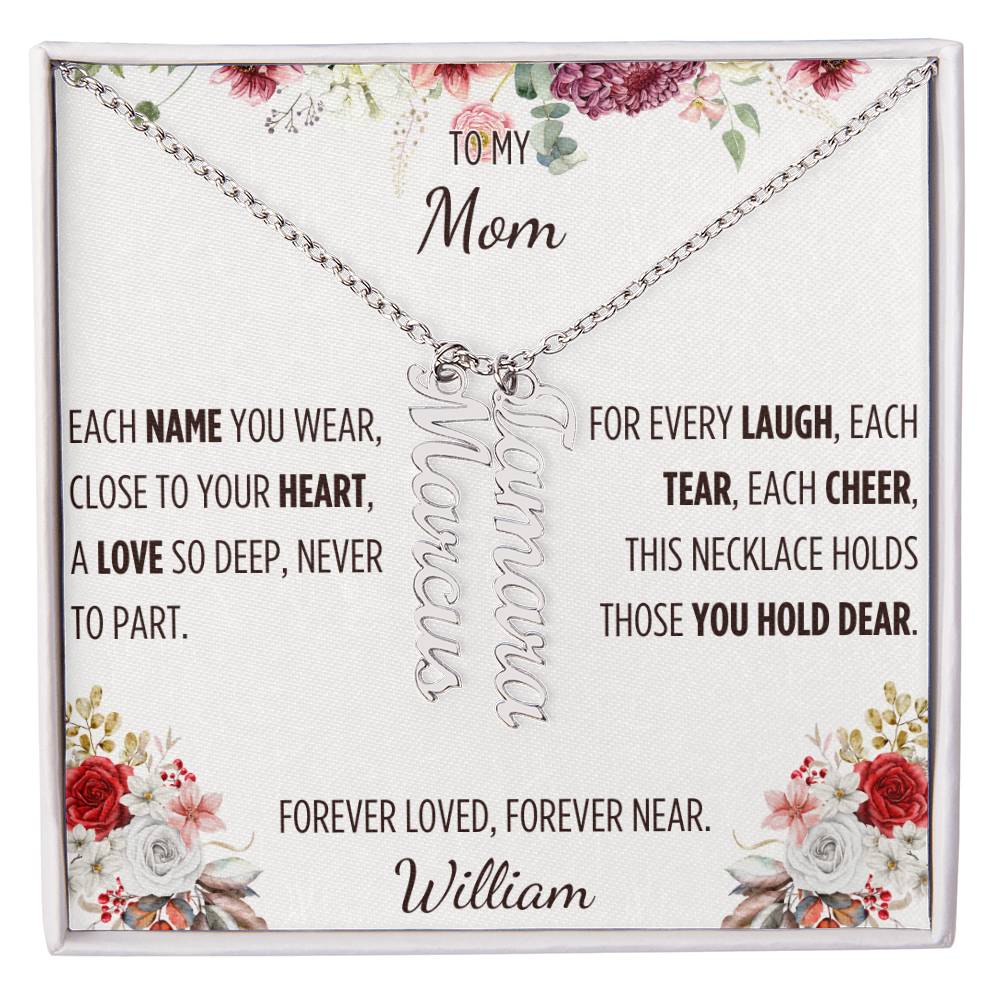 Personalized Multi-Name Necklace –  Love in Every Name