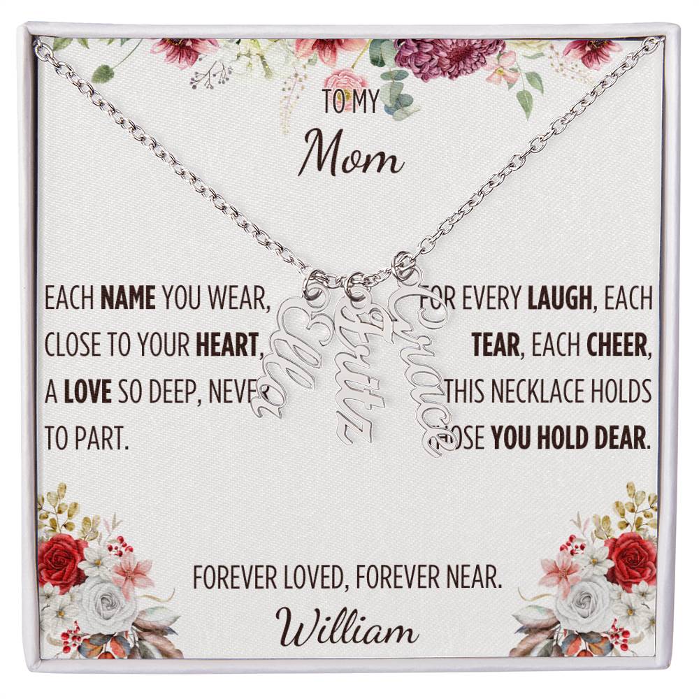 Personalized Multi-Name Necklace –  Love in Every Name