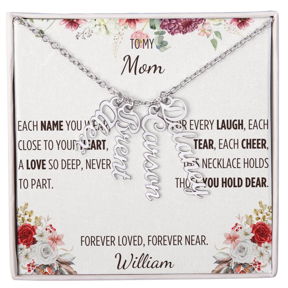 Personalized Multi-Name Necklace –  Love in Every Name