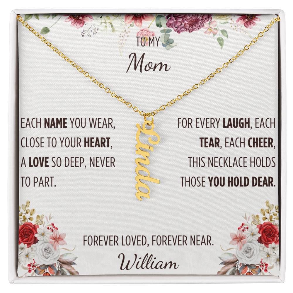 Personalized Multi-Name Necklace –  Love in Every Name