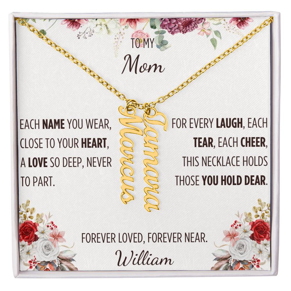 Personalized Multi-Name Necklace –  Love in Every Name