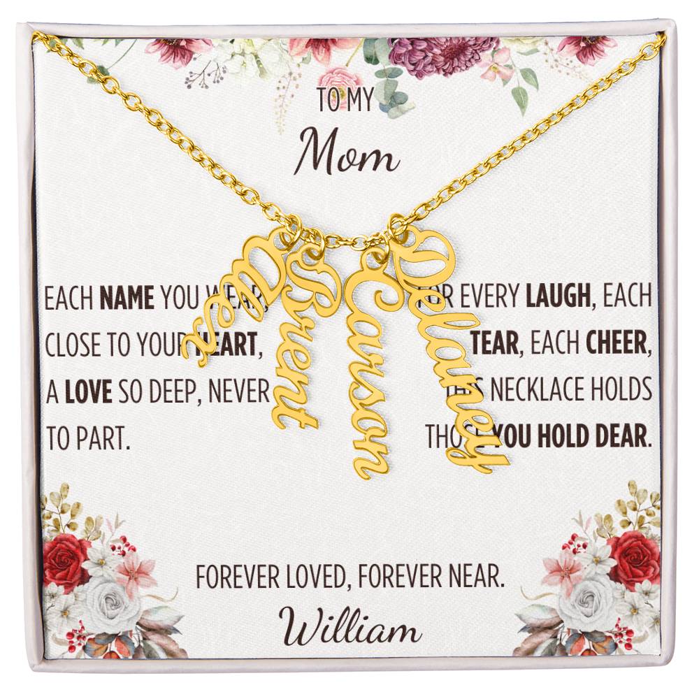 Personalized Multi-Name Necklace –  Love in Every Name